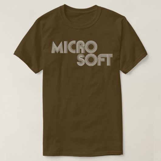 T-shirt Microsoft (Design devant)