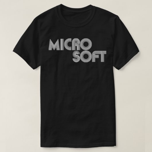 T-shirt Microsoft (Design devant)