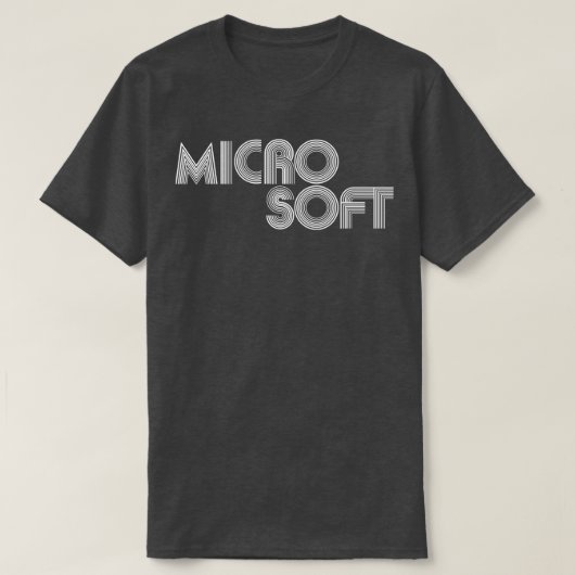 T-shirt Microsoft (Design devant)
