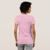 T-shirt Microsope modelé floral (Dos entier)