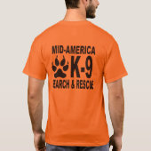 T-SHIRT MID-AMERICA K-9 (Dos)
