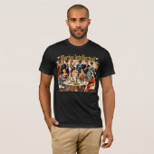 T-shirt Mid Century Modern The Martini Intellectuals (Devant entier)