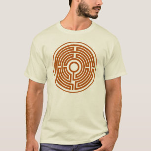 T-shirt middeleeuwse cirkel klein