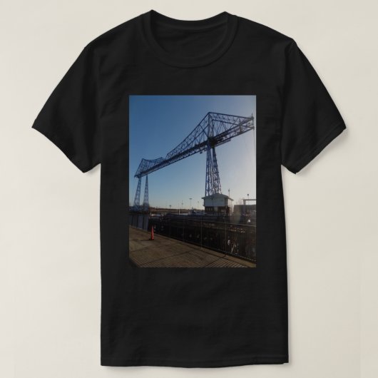 T-shirt Middlesbrough Transporter Bridge Teesside (Design devant)