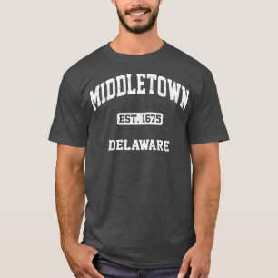 T-shirt Middletown Delaware DE État vintage Style sportif