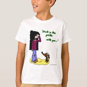 T-shirt Midge "Coincé dans l'énigme avec vous" Les enfants