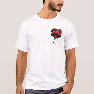 T-shirt Midnight Coils - Mamba noir et Cœur Blessé