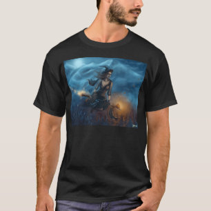 T-shirt Midnight Errands - Sorcière Magique Balade À Nig