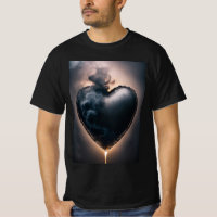 T-shirt Midnight Heart Mens|