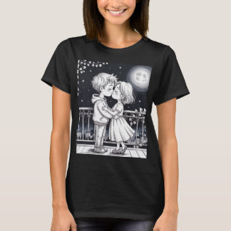 t-shirt Midnight Kiss couples
