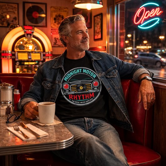 T-shirt Midnight Motor Rhythm – Chrome Revival
