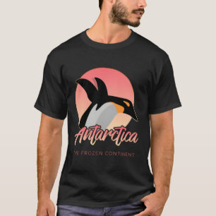T-shirt Midnight Sun Penguin Antarctique