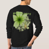 T-shirt Midori no daichi no sasayaki black (Dos)