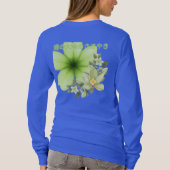 T-shirt Midori no daichi no sasayaki blue (Dos)