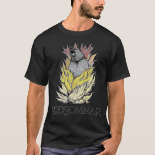T-shirt Midsommar - Ours en flammes