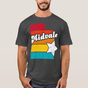 T-shirt Midvale Utah Souvenir Vintage désorganisé 2