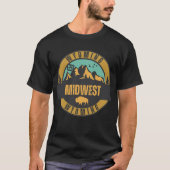 T-shirt Midwest, Wyoming (Devant)