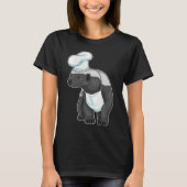 T-shirt Miel badger Chef Chef casquette (Devant)