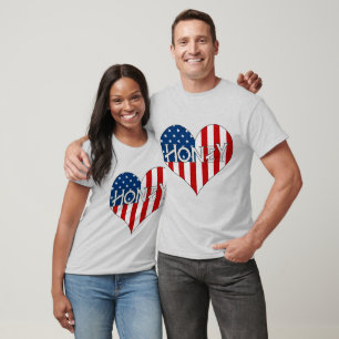 T-shirt Miel patriotique