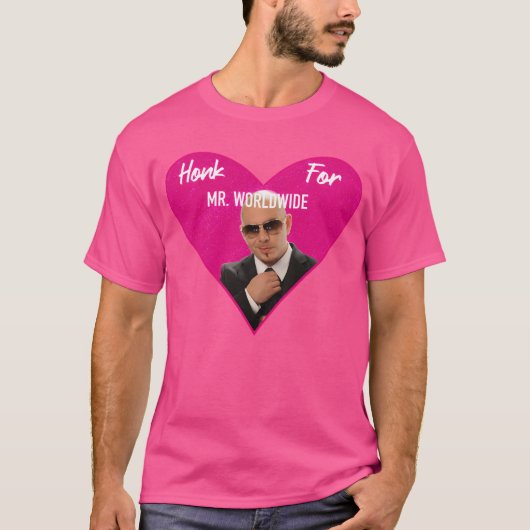 T-shirt Miel Pour M. Worldwide (Devant)