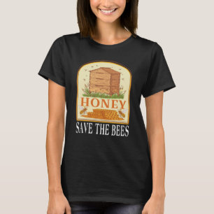 T-shirt Miel Sauver Les Abeilles Humoristique Miel Abeille
