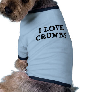 T-SHIRT MIETTES D'AMOUR DE LA CHEMISE I DE CHIEN
