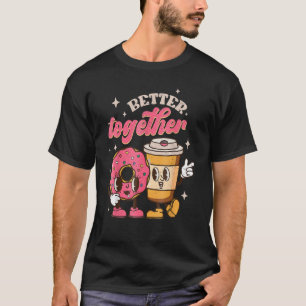 T-shirt Mieux Combiner Café Et Sauce Vale Retro Super
