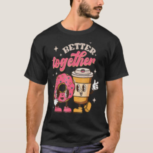T-shirt Mieux Combiner Café Et Sauce Vale Retro Super