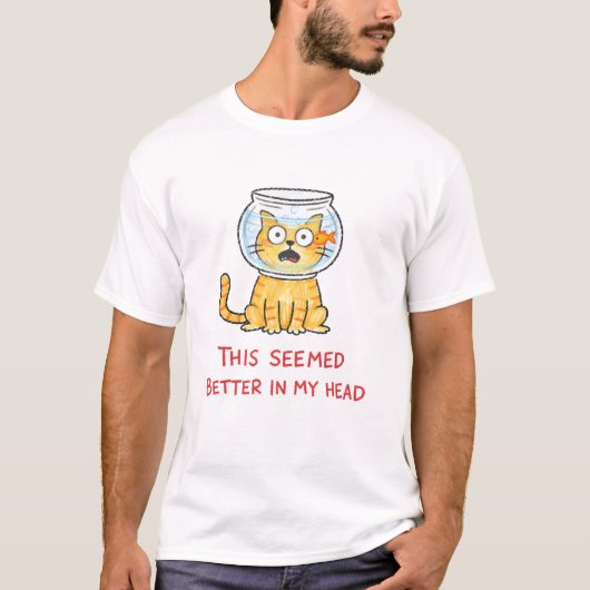 T-shirt Mieux dans ma tête (Devant)