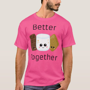 T-shirt Mieux Ensemble Smores Pour 3 Frères Meilleurs Amis