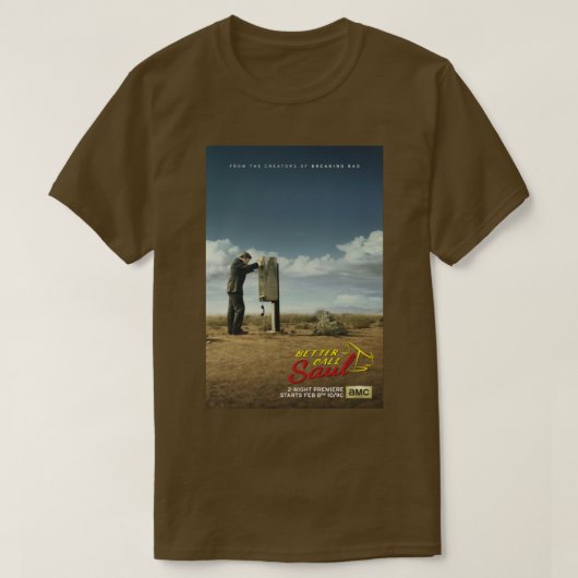 T-shirt Mieux vaut appeler Saul 1 (Design devant)