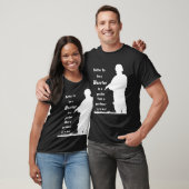 T-shirt Mieux vaut être un guerrier dans un jardin qu'un j (Unisexe)