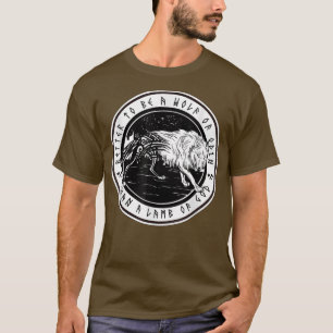 T-shirt Mieux vaut être un loup d'odin qu'un agneau de die