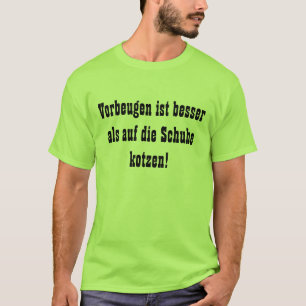T-shirt Mieux vaut prévenir