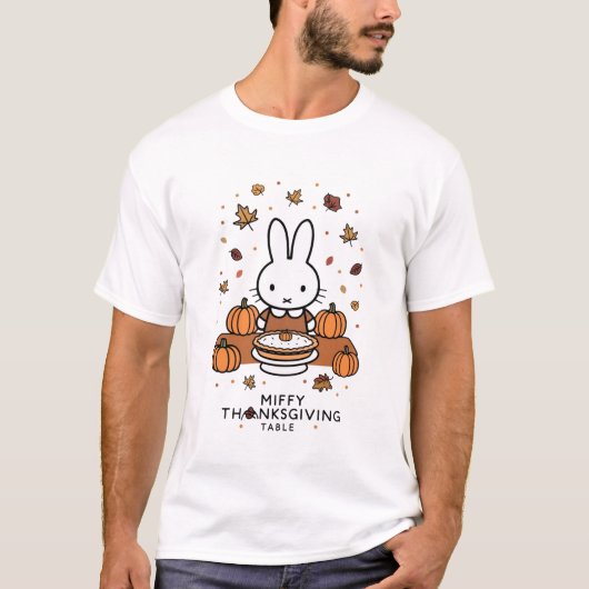 T-shirt Miffy à Thanksgiving (Devant)