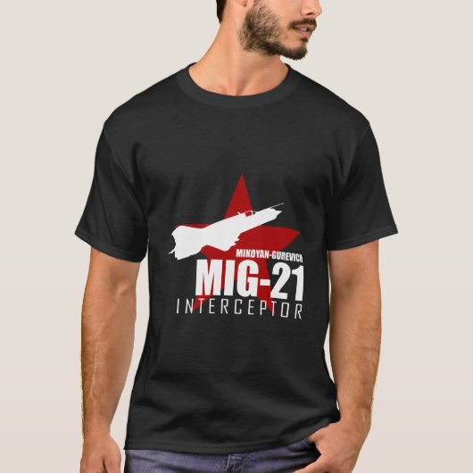 T-shirt Mig-21 (Devant)