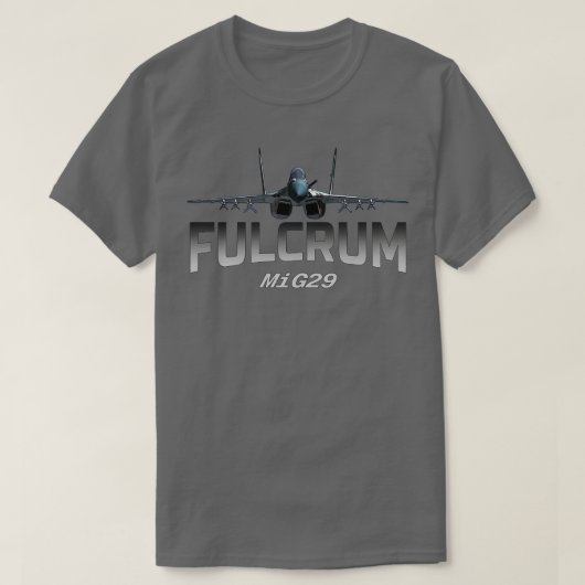 T-shirt MiG 29 Fulcrum Jet Fighters (Design devant)