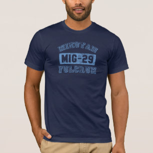 T-shirt MIG-29 point d'appui - BLEU