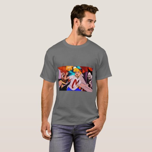 T-shirt Mighty Max Skullmaster Norman (Devant entier)