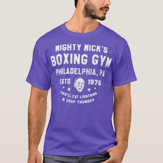 T-shirt Mighty Mick's Boxing Gym (Devant)