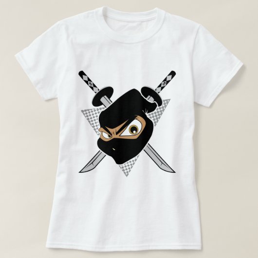 T-shirt Mighty Ninja Gris (Design devant)