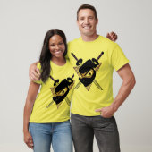 T-shirt Mighty Ninja Jaune (Unisexe)