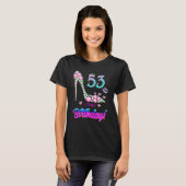 T-shirt Mignon 53 Ans C'est Mon Anniversaire De 53 Ans (Devant entier)