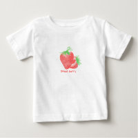T-shirt mignon à la douce baie