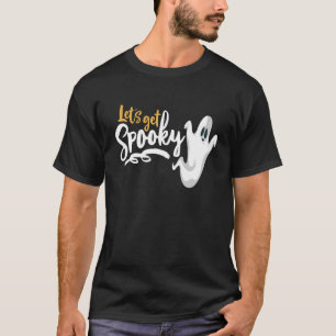 T-shirt Mignon, allons-y pour une soirée fantôme Halloween