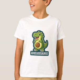 T-shirt Mignon Avocadosaurus Dinosaure Blague Drôle