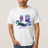 T-shirt Mignon Axolotl-Chemise I Axolotl Questions Retro F (Devant)