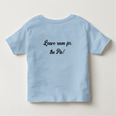 T-shirt mignon bébé dinde (Dos)