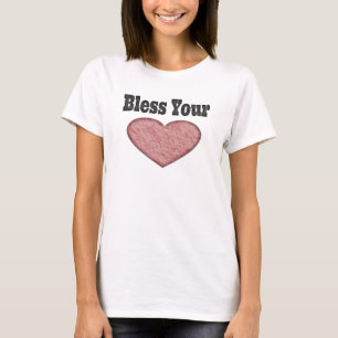 T-shirt Mignon bénissez votre dire du sud de fille de