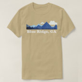 T-shirt Mignon Blue Ridge Georgia Mountains GA Retro Distr (Design devant)